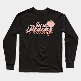 Just Peachy Long Sleeve T-Shirt